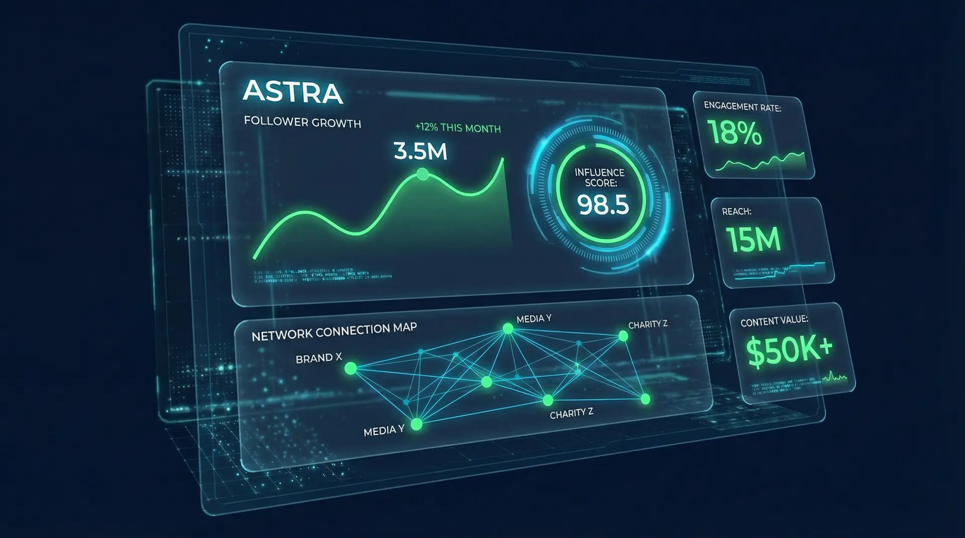 推特大神影响力数据分析面板 - 流量密码